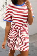 Striped Mini Dress