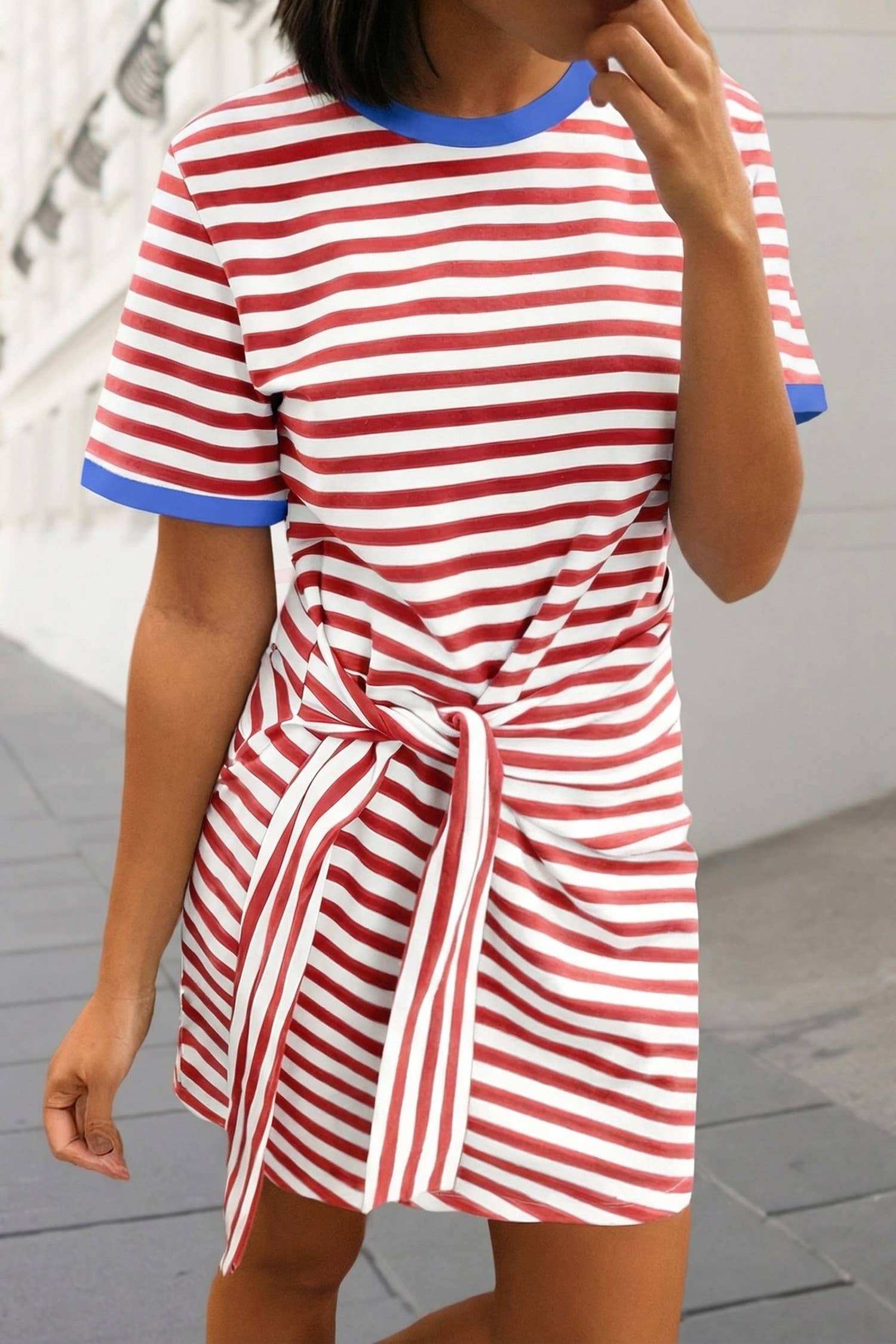 Striped Mini Dress