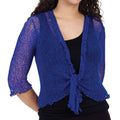 Ruffled Collar Shrug