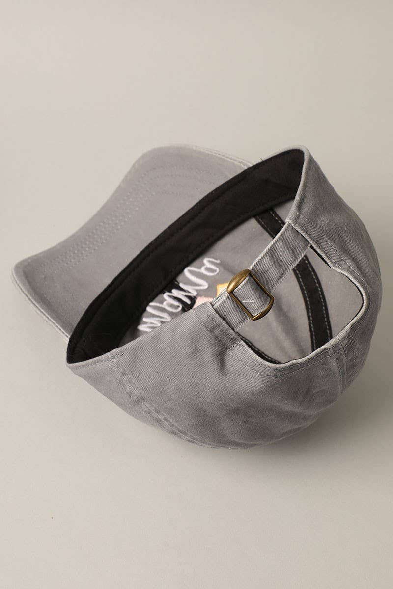 Mama with Heart Embroidery Baseball Hat