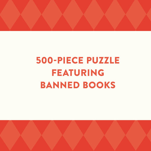 Bibliophile Banned Books 500-Piece Puzzle