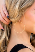 Gold Hoop Earrings