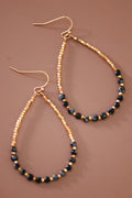 Onyx Teardrop Earrings
