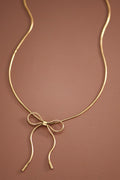 Delicate Bow Necklace