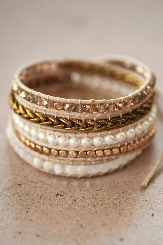 Healing Stone Wrap Bracelet