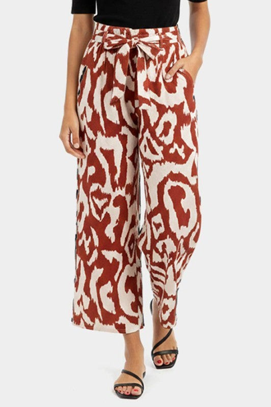 Brown Wide Leg