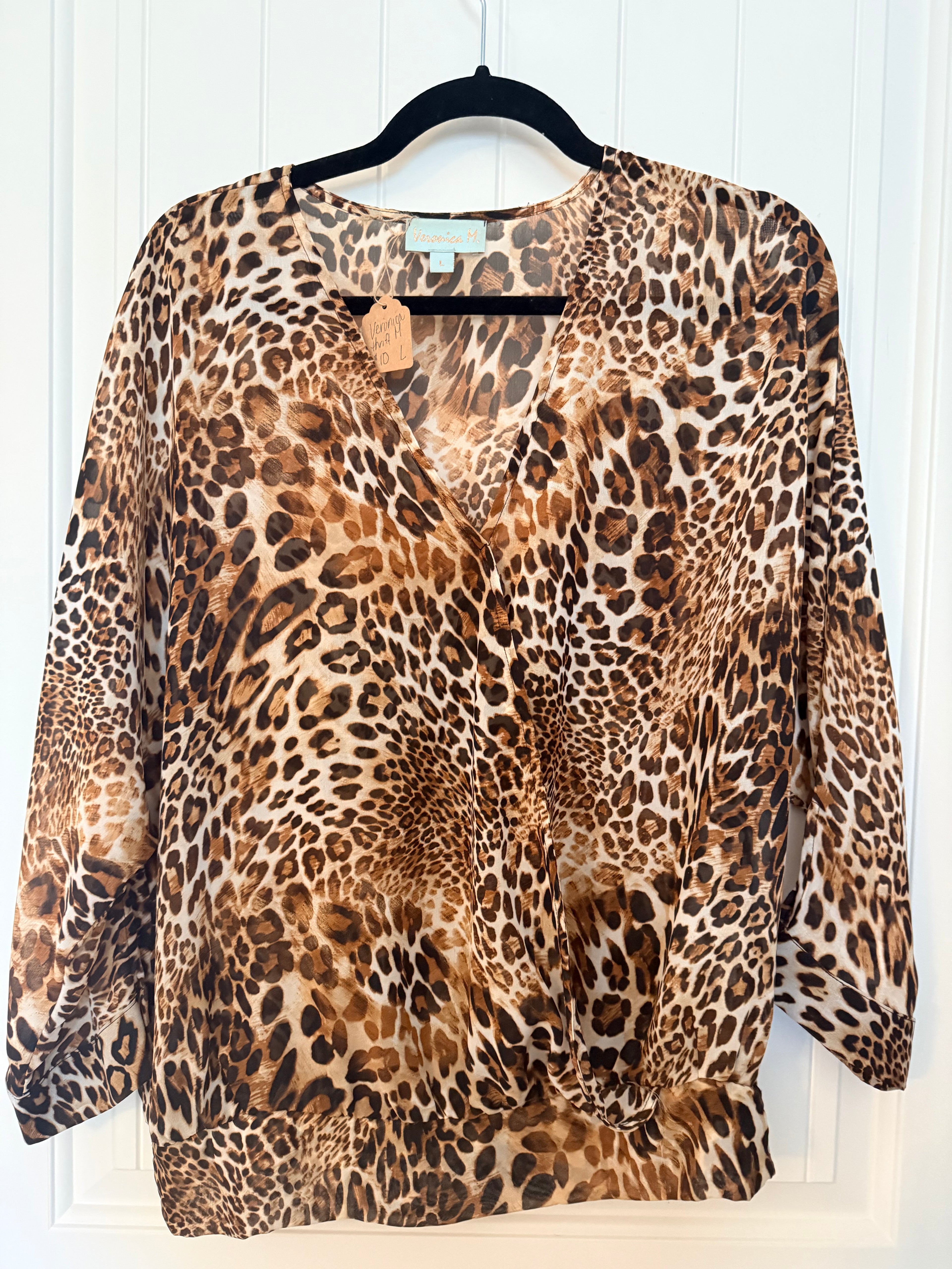 Preloved Cheetah Top