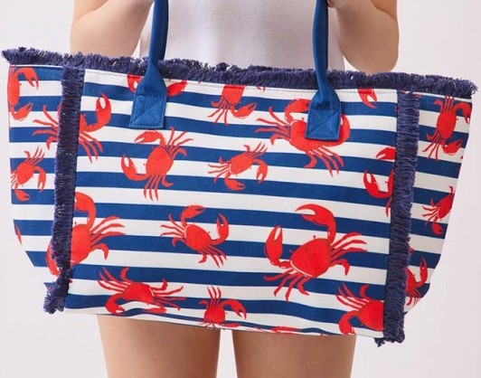 Crab Beach Bag