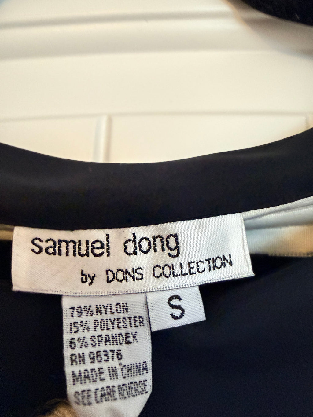 Samuel Dong Striped Wide Neck