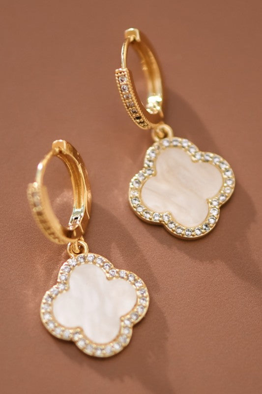 Quatrefoil Earrings
