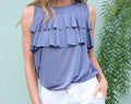 Ruffles All Around Tank Top