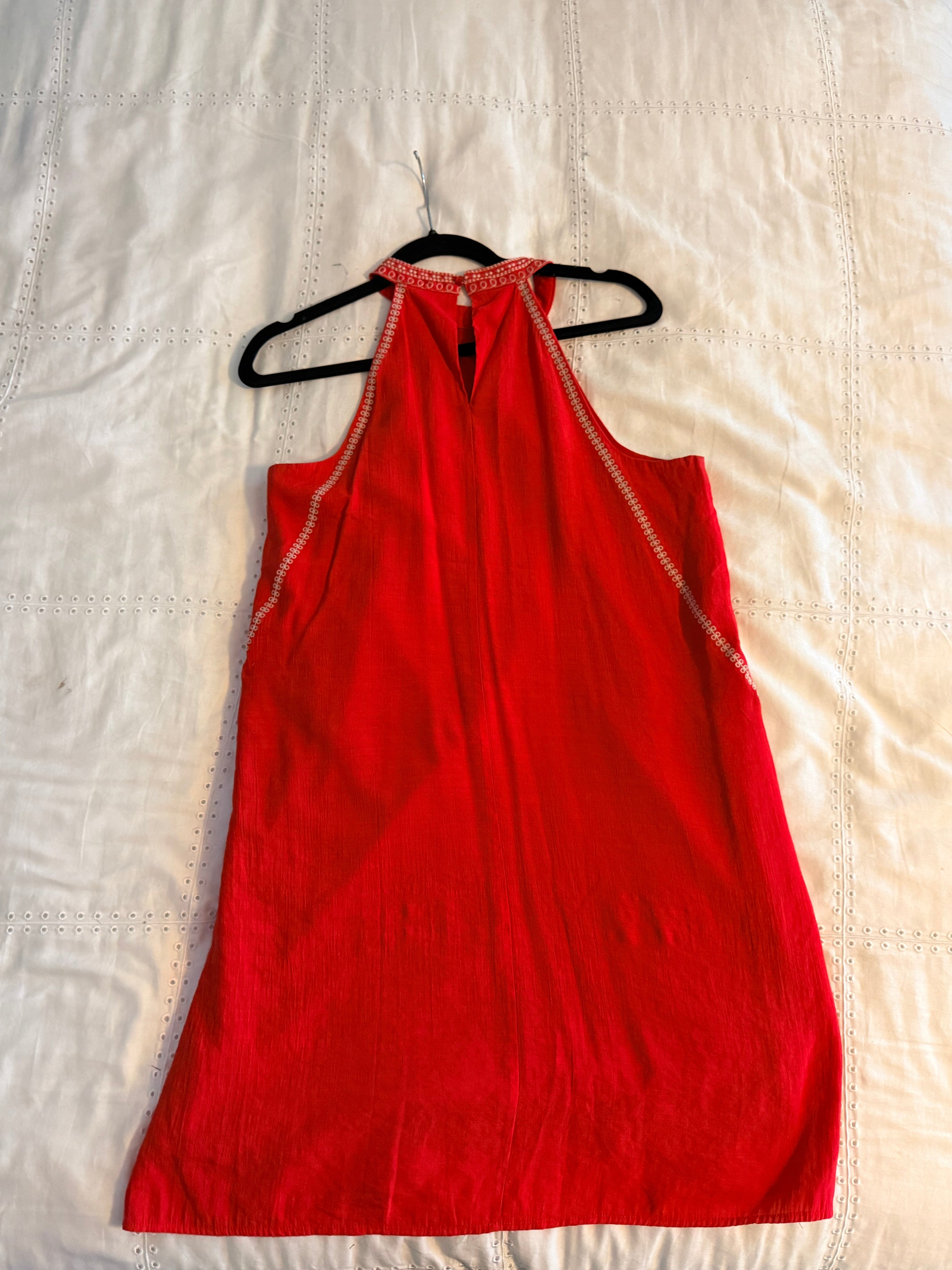 THML Vintage Coral Halter Dress