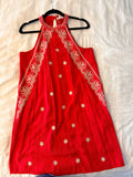 THML Vintage Coral Halter Dress