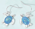 Torquoise Turtle Earrings